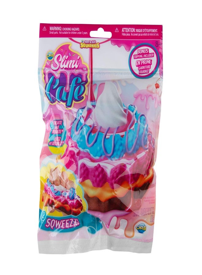 The Orb Factory Orb Slimi Cafe Squishy Berry Tart, Toys for Girls, 3 Years & Above, Slime, Gifting - Image 3